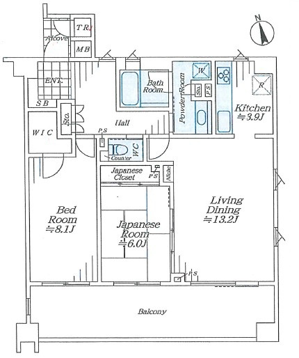 メビウスブレイン油壺マリナテラスの間取り