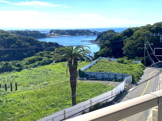 メビウスブレイン油壺マリナテラスの展望|バルコニーからは油壺湾が見渡せます
