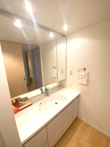 メビウスブレイン油壺マリナテラスの独立洗面台