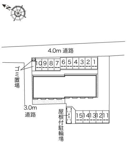 レオネクストエトワール　富士見の区画図