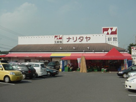 ナリタヤ（スーパー）まで100ｍ