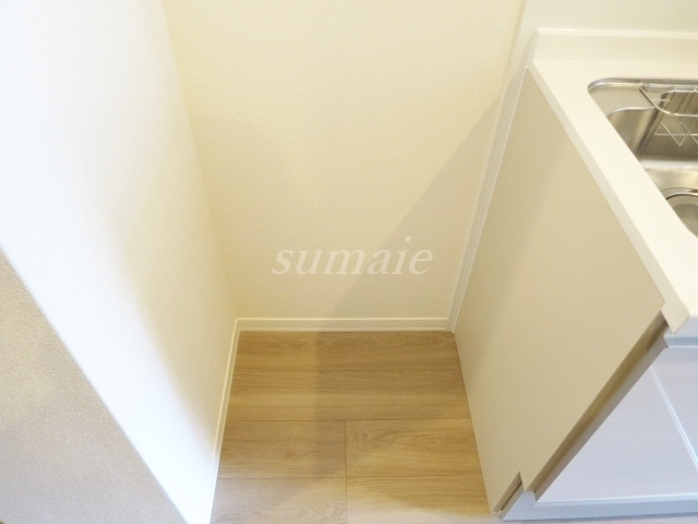 Forest真正寺坂のキッチン|冷蔵庫はこちらに置けます☆