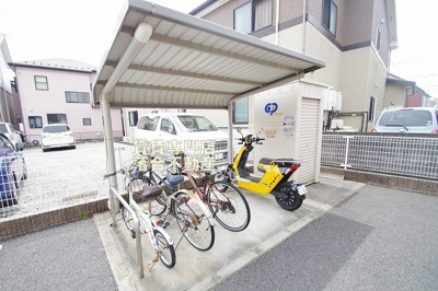 【その他共用部分】 | ユーフォリア | 敷地内駐輪場完備