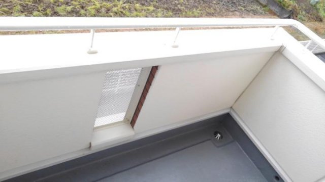 広々としたバルコニーです