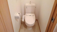 トイレもきれいです