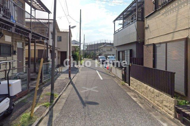 葛飾区鎌倉2丁目中古住宅の前面道路含む現地写真|全面道路