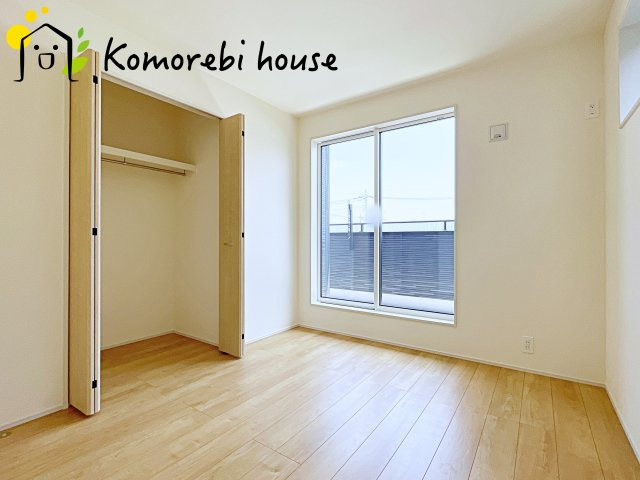上尾市本町５丁目　新築一戸建て　ブルーミングガーデン　01の洋室|スタンダードな洋室です