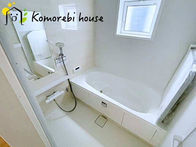 上尾市本町５丁目　新築一戸建て　ブルーミングガーデン　01の浴室|お風呂で日々の疲れを落としましょう