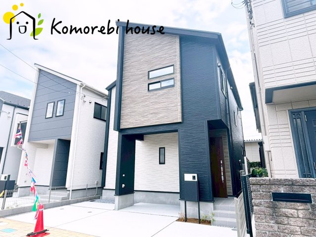 上尾市本町５丁目　新築一戸建て　ブルーミングガーデン　01の外観|物件の外観です