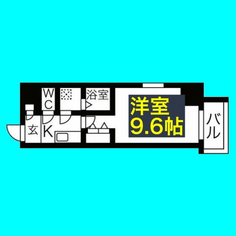 メイクス上前津Ⅱの間取り