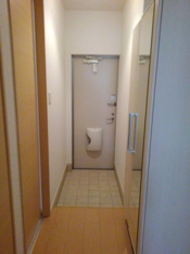 きれいな玄関です