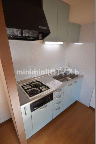 セントアミール南久宝寺のキッチン|改装前の写真です