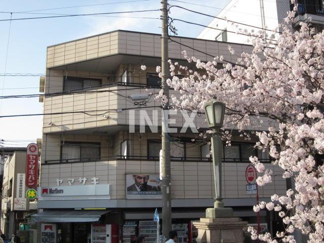 横浜市南区白金町１丁目の賃貸マンションの外観|大岡川側より撮影