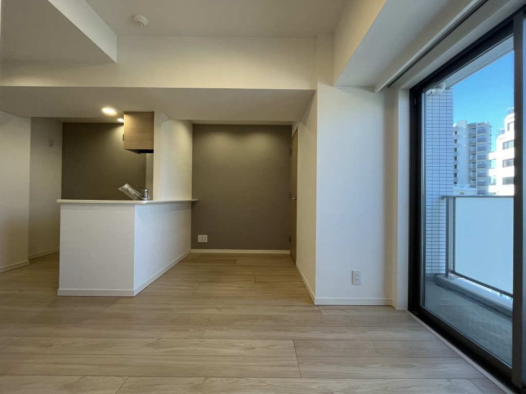 グローリオ新宿夏目坂の玄関