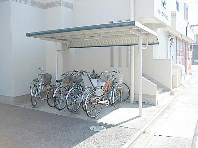 グレースメゾン名海3のその他共用部分|駐輪場です