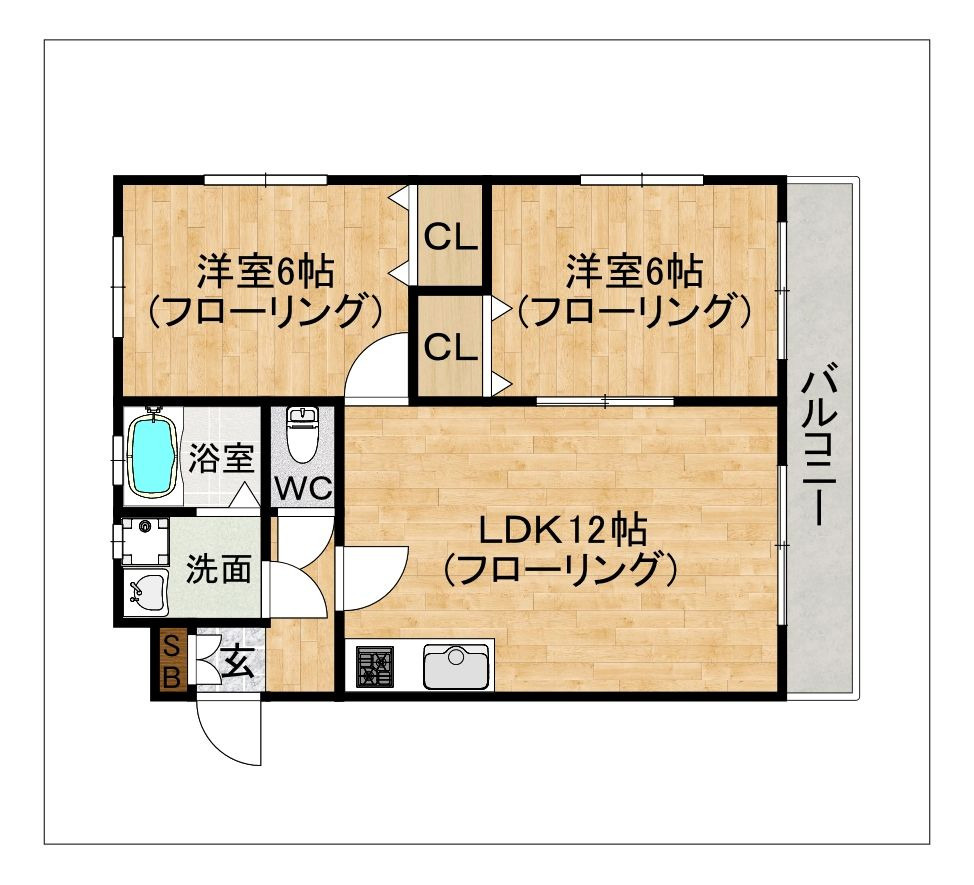 アメージングコートの間取り