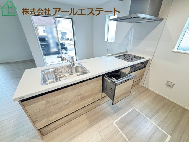 加古川市東神吉町西井ノ口 1期　　JR「宝殿駅」徒歩20分のキッチン