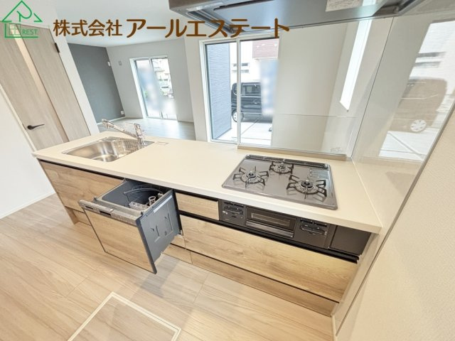 加古川市東神吉町西井ノ口 1期　　JR「宝殿駅」徒歩20分のキッチン