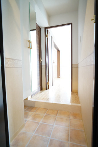 コーラルⅡの玄関