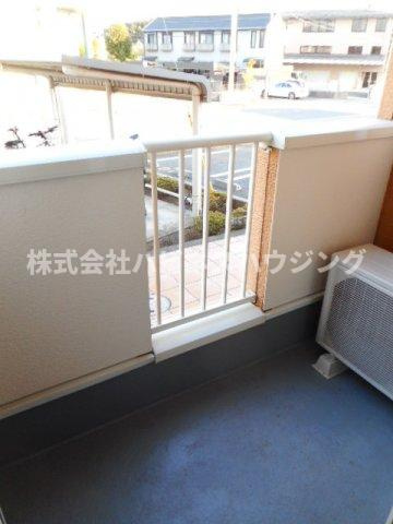 ソル・レヴェンテⅡＡのバルコニー