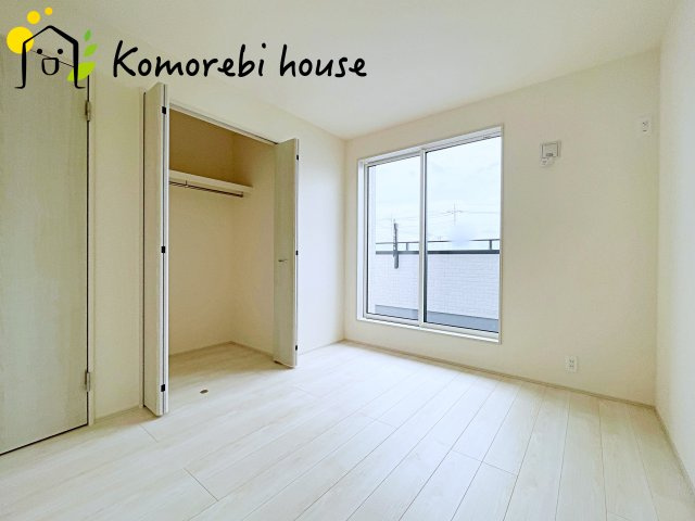 上尾市本町５丁目　新築一戸建て　ブルーミングガーデン　02の洋室|使い勝手のいい洋室です