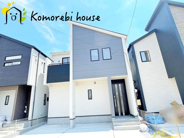 上尾市本町５丁目　新築一戸建て　ブルーミングガーデン　02の外観|外観も気になるポイント