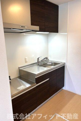 【キッチン】 | ブルーノ千代田 | 吊戸棚付き※イメージです