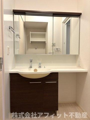 【洗面所】 | ブルーノ千代田 | 洗髪洗面化粧台※イメージです