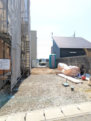 東海村村松　第６の前面道路含む現地写真|前面道路含む現地写真です