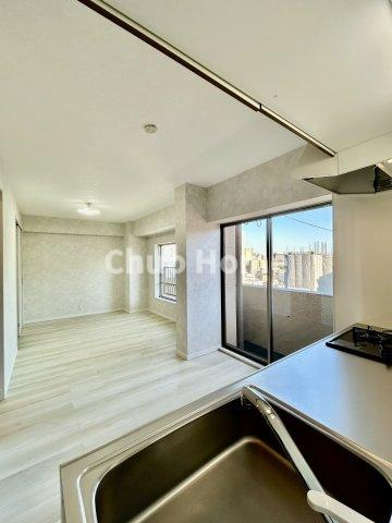 恵進マンションのキッチン|ダイニングキッチン