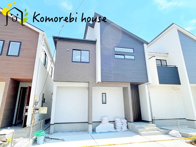 上尾市本町５丁目　新築一戸建て　ブルーミングガーデン　03の外観|5/2撮影