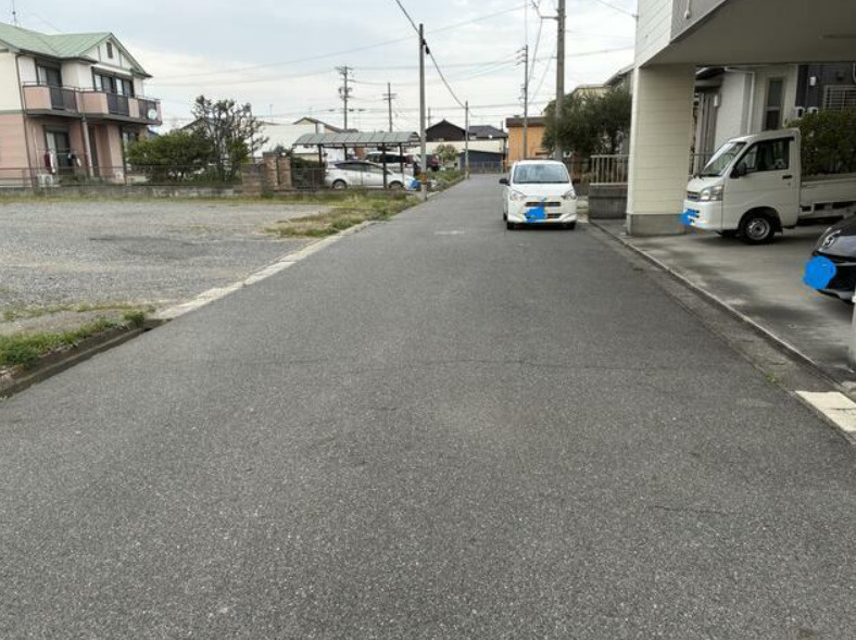 阿原町貸地の駐車場