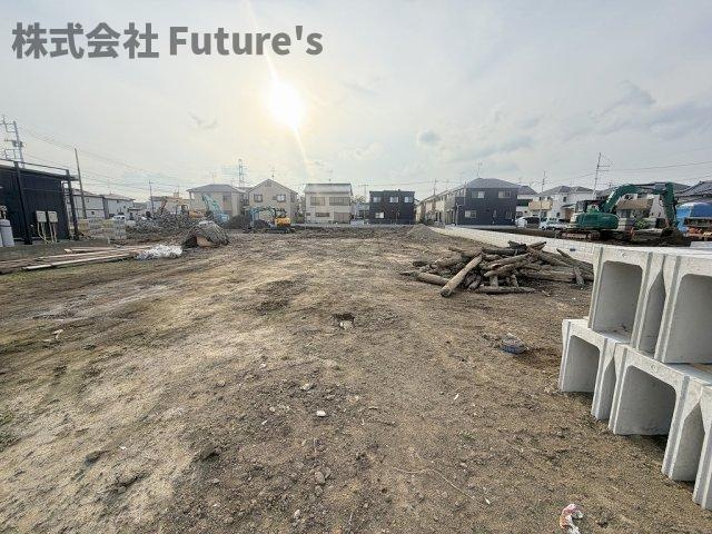 三郷市高州1丁目　建築条件なし売地　全21区画　A区画の外観|現地の写真になります。