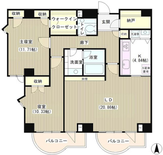 【間取り】 | 三番町ハウス