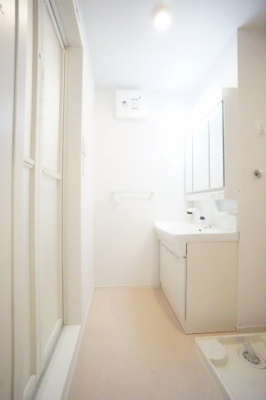 【洗面所】 | ハッピースマイルⅡ | ※同物件、同タイプの写真です。