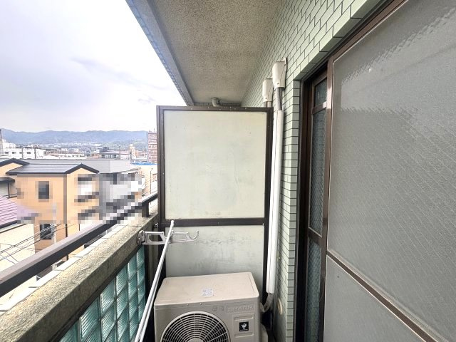 アート永和青木のバルコニー