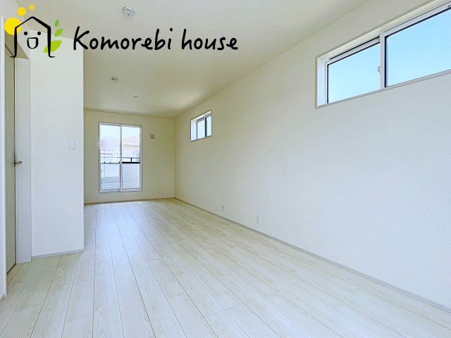 上尾市本町５丁目　新築一戸建て　ブルーミングガーデン　04の寝室|寝室です