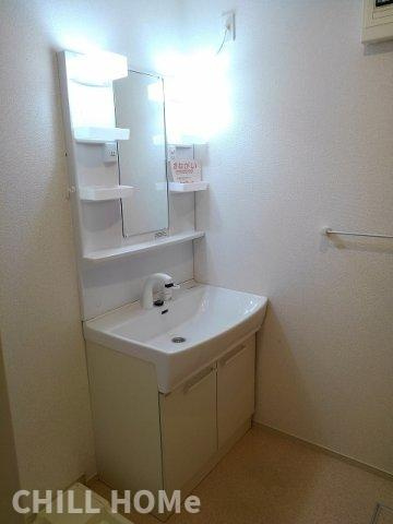 カファーラＧの洗面所|当社、チルホームのHPもご覧ください(^^)/物件情報多数♪