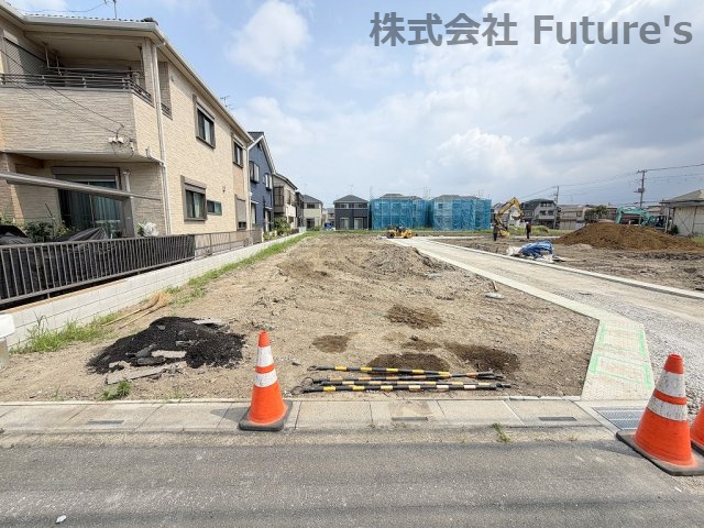 三郷市高州1丁目　建築条件なし売地　全21区画　D区画の外観|現地の写真になります。
