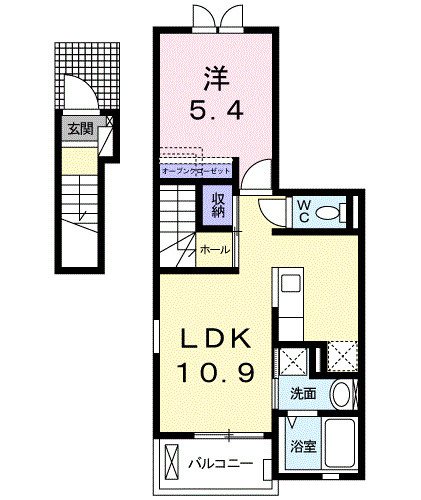 【間取り】 | ベル　メール