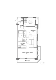 【間取り】 | 赤坂アパートメント