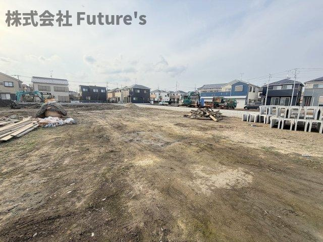 三郷市高州1丁目　建築条件なし売地　全21区画　J区画の外観|現地の写真になります。