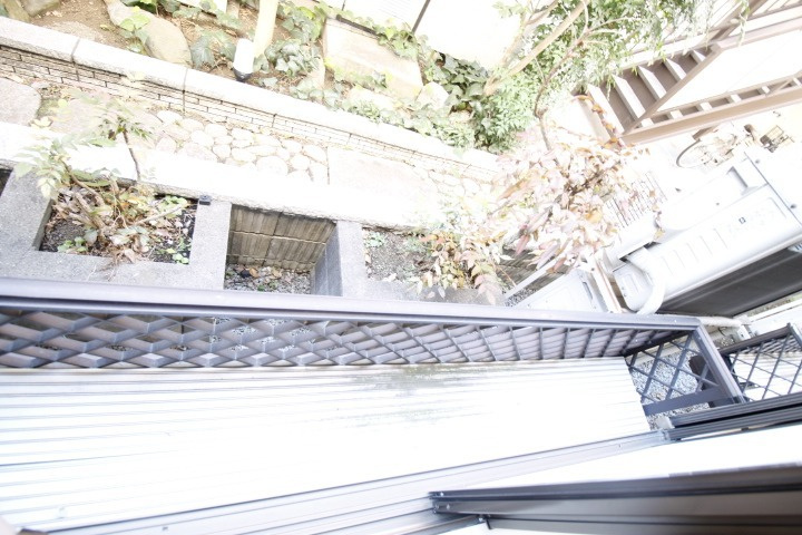 リュ・プラタンのバルコニー