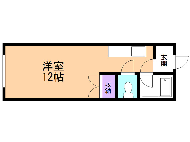 大和ハイツの間取り