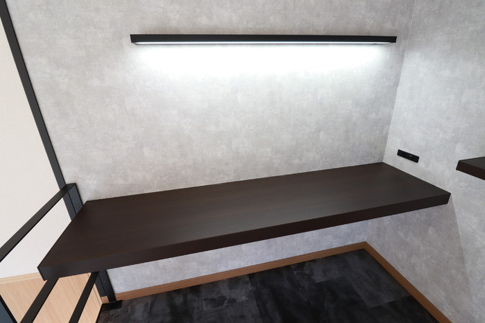 プロイド中央 ABCDEFGHの内装|デスク