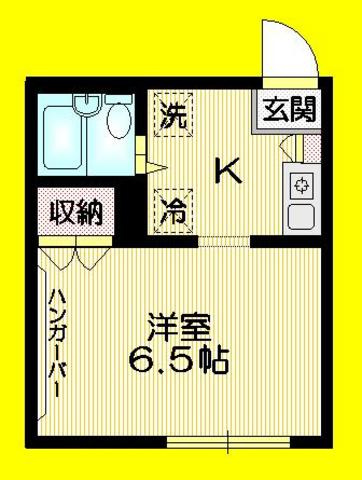 オークハウスの間取り|南東角部屋★防犯シャッター付！