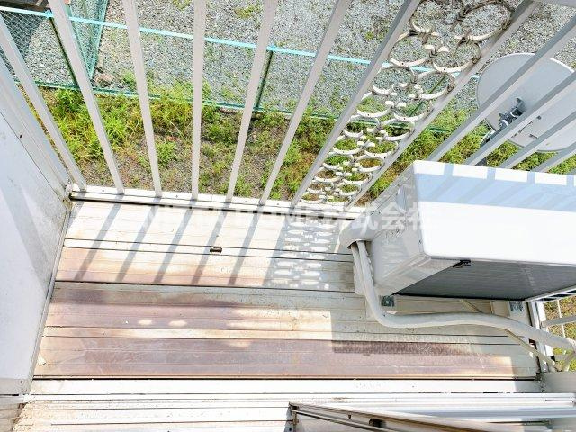 コーポ公手のバルコニー|バルコニー付きのお部屋です＊