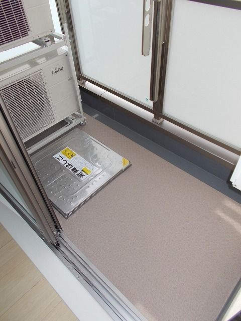 カーサ　プラシードのバルコニー