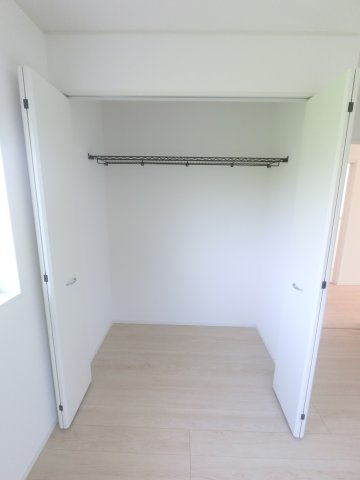 江北町惣領分　2号棟の収納|専用の収納スペースです