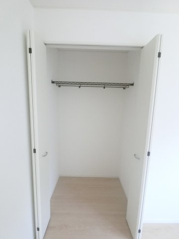 江北町惣領分　2号棟の収納|専用の収納スペースです